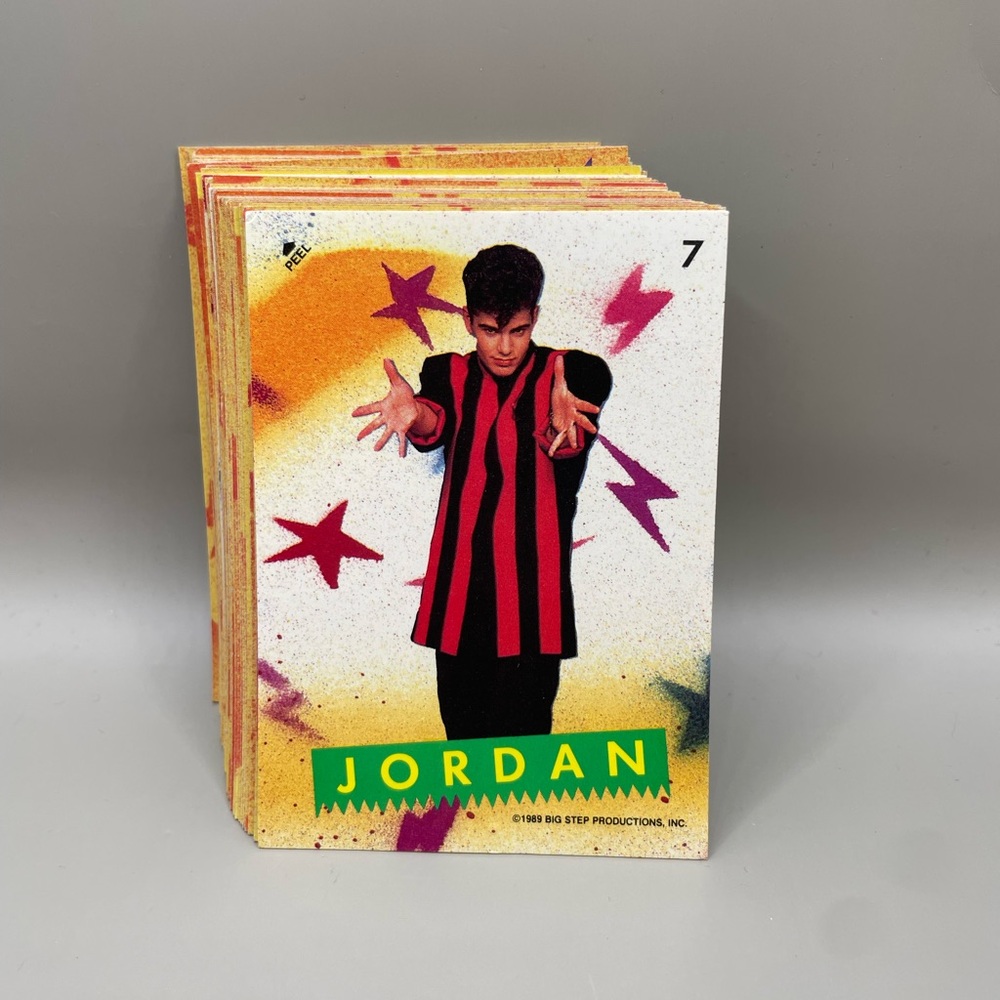 New Kids On The Block 48 Trading Cards